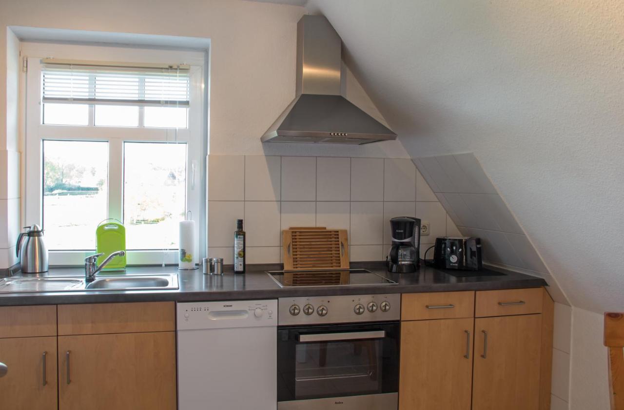 Ferienwohnung Marschblick Mildstedt Bagian luar foto