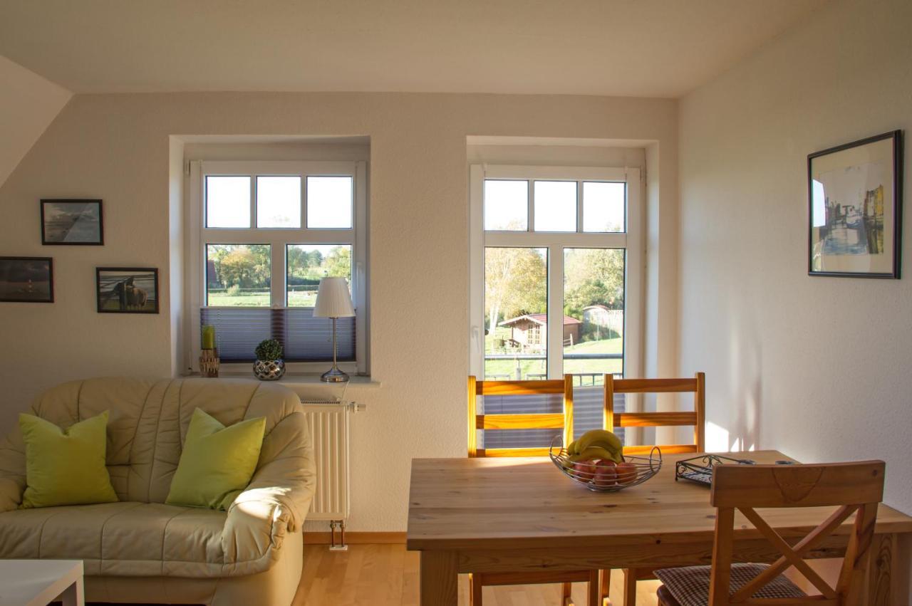 Ferienwohnung Marschblick Mildstedt Bagian luar foto
