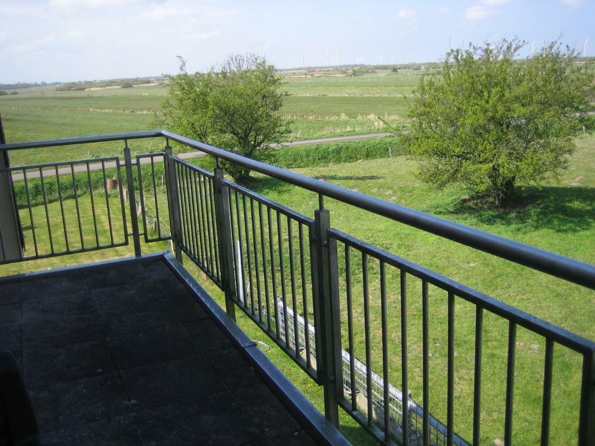 Ferienwohnung Marschblick Mildstedt Bagian luar foto