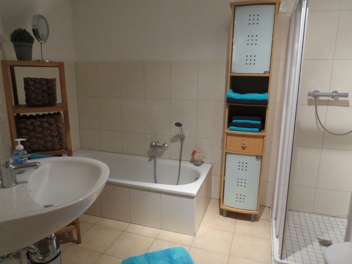 Ferienwohnung Marschblick Mildstedt Bagian luar foto